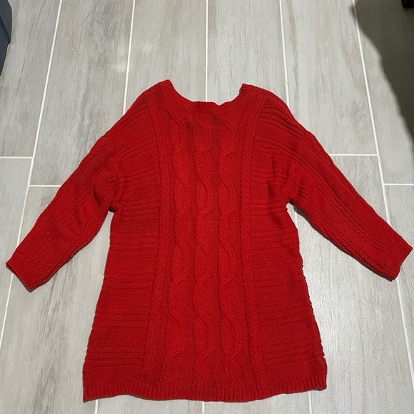 Orange/Red Sweater - Picture 1 of 4